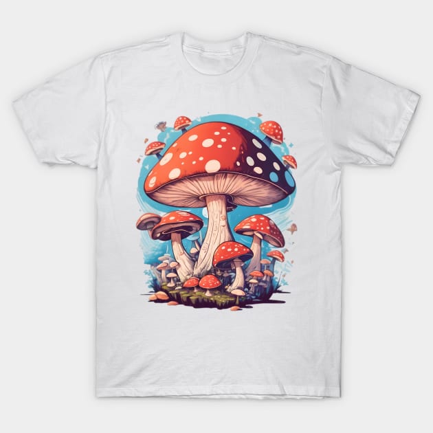 Fantasy illustration art T-Shirt by emofix